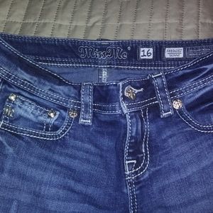 Miss Me Girls' Size 16 Skinny NWT
